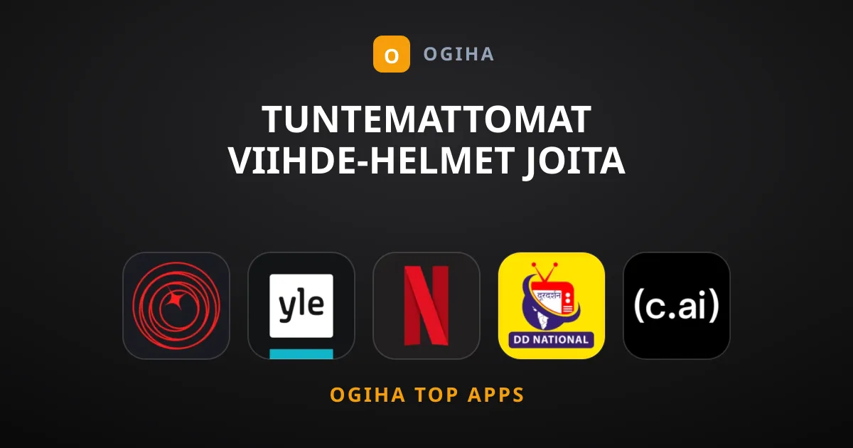 Tuntemattomat Viihde-Helmet Joita Suosittelemme Nyt